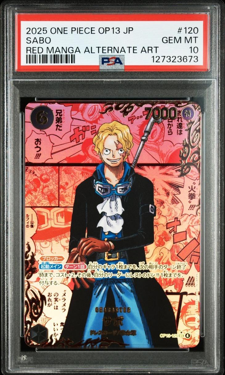 Sabo (Red Parallel/Manga Background/Manga Art)