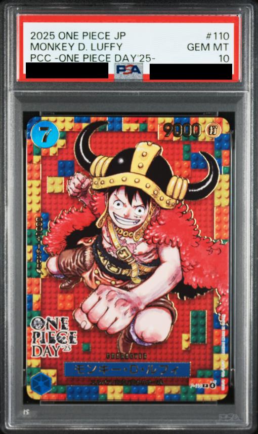 〔PSA10鑑定済〕モンキー・D・ルフィ(ONE PIECE DAY/漫画絵)
