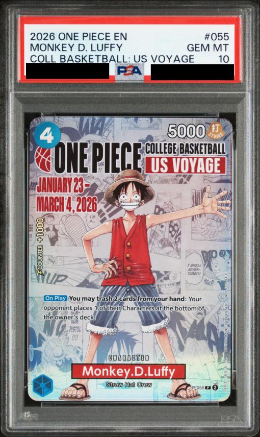 Monkey D. Luffy (English Version/COLLEGE BASKETBALL US VOYAGE)