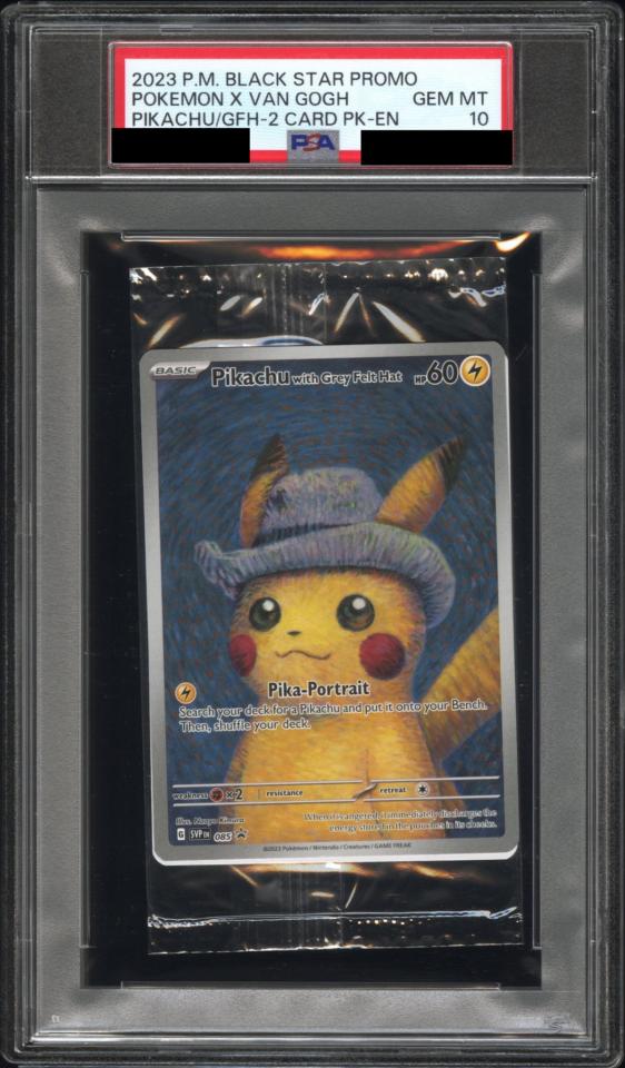 Pikachu with Grey Felt Hat (ゴッホピカチュウ)