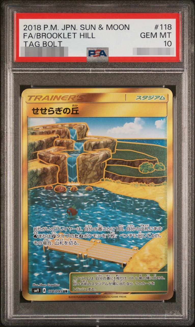 〔PSA10鑑定済〕せせらぎの丘
