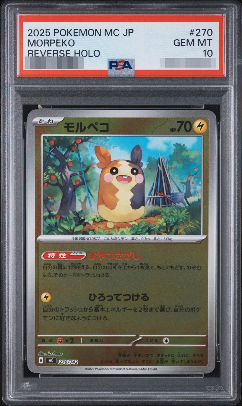 〔PSA10鑑定済〕モルペコ