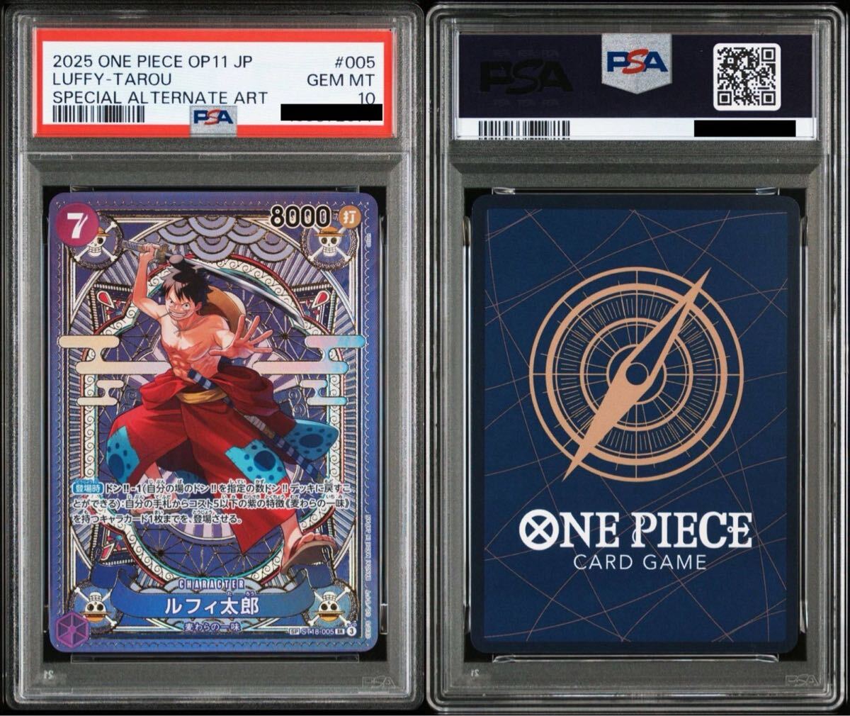 PSA 10 · Luffytaro