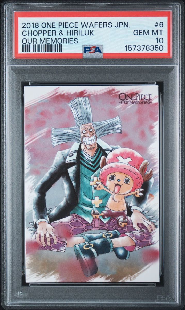 PSA 10 · 2018 Wafer Chopper & Hiriluk Our Memories