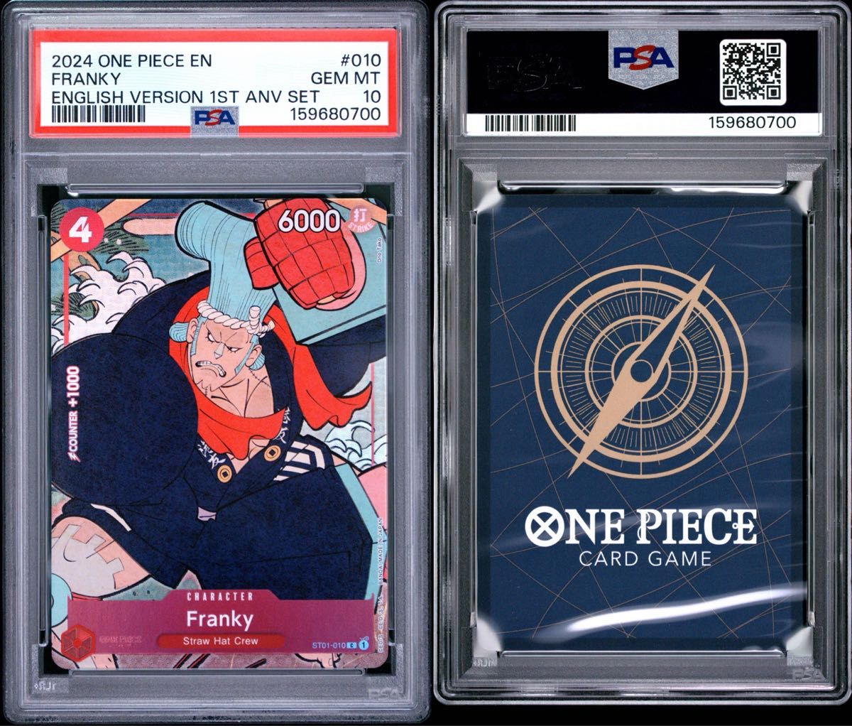 PSA 10 · Franky English Version 1st Anniversary Ukiyo-e