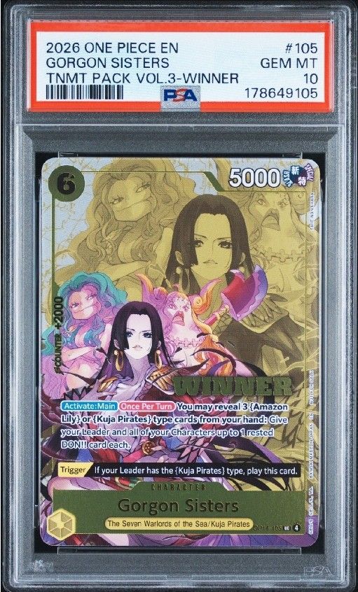 PSA 10 · GORGON SISTERS Promo WINNER Hancock