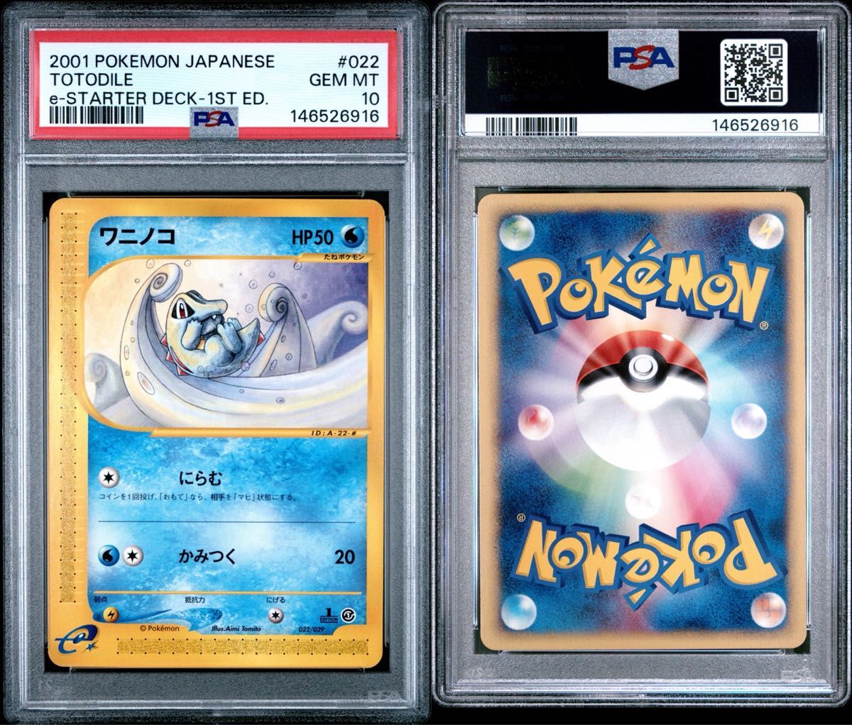 PSA 10 · Totodile
