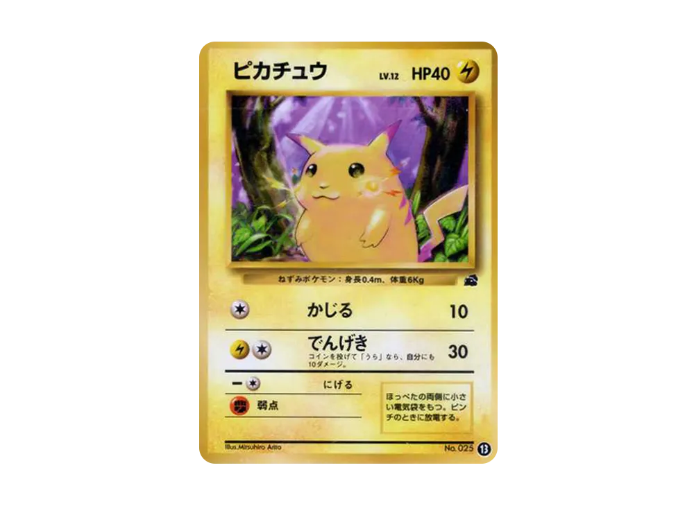 Pikachu: Old Back